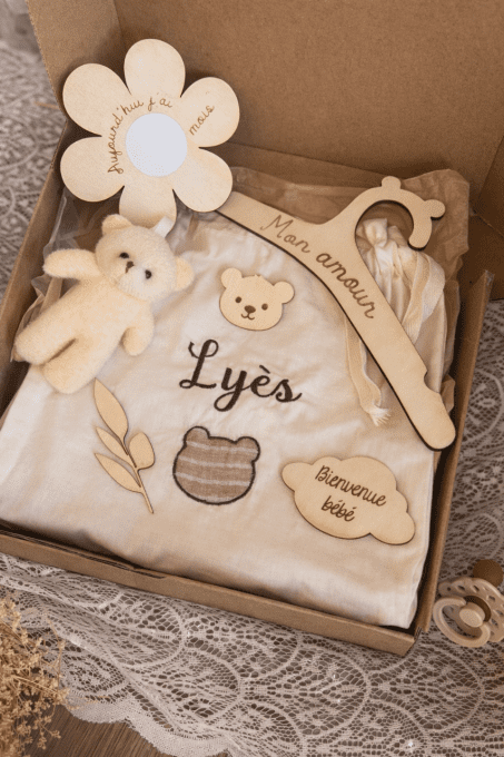 Coffret Douceur Ourson – Cadeau Naissance