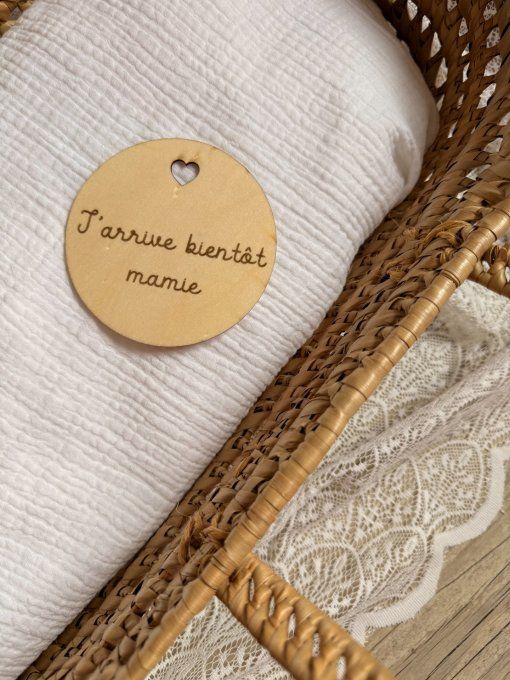 ✨ Cercle en bois gravé – « Veux-tu être ....  ? » ✨