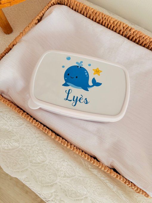 Ma p’tite boîte à croquer personnalisée