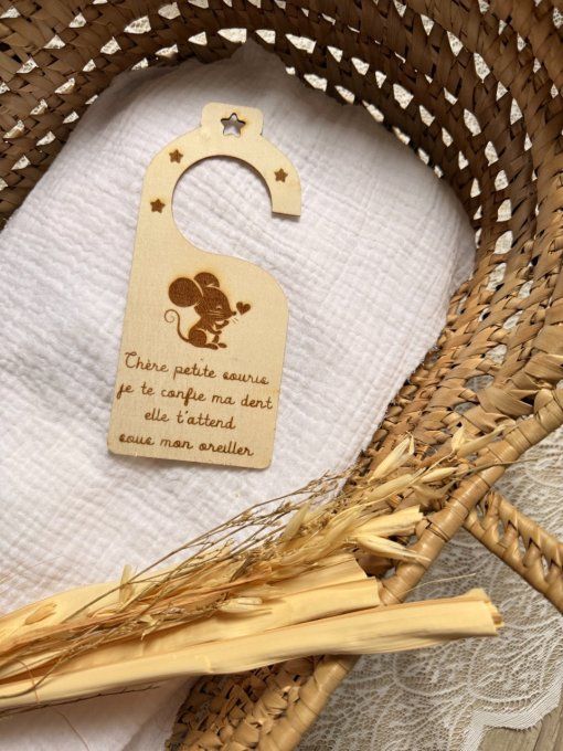 Accroche-porte – Petite Souris ou Fée des Dents