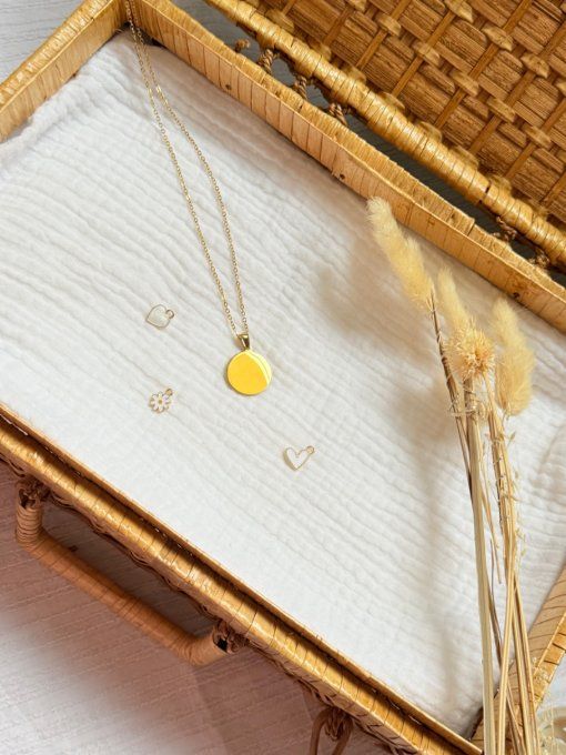 Collier Gravé Personnalisable – Argent ou Doré