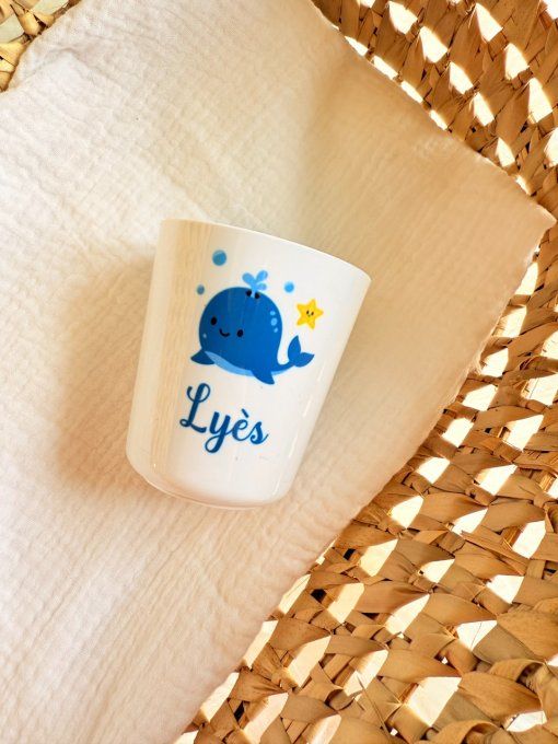 Gobelet incassable personnalisable pour enfant
